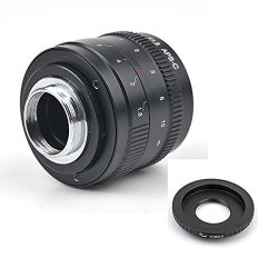 Pixco Aps-c Television Cctv 50MM F1.8 Lens For C Mount Camera + 16MM C Mount Adapter For Canon Eos M Digital M10 M3 M2 M1 Cameras