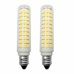 E11 LED Light Bulbs Dimmable 50W 70W Equivalent Halogen Bulb Daylight White 6500K MINI Candelabra Screw Base T3 T4 Jd 5W 110V 120V 130V For