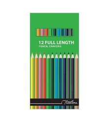- Pencil Crayons 12'S Full Length Pack Of 12