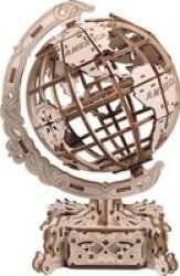 Wooden City: Wooden Figures World Globe 3D Puzzle - 321 Pieces