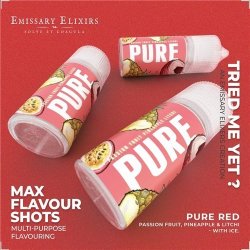 Pure Red Max Mtl Flavour Shot 30ML 12MG