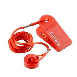 Relefree Universal Sports Running Machine Safety Safe Key Treadmill Magnetic Security Round Switch Lock Fitness Red Useful New