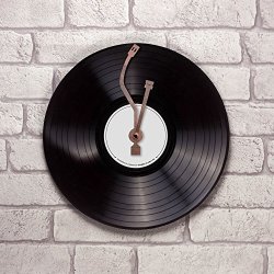 Thumbsup UK Vinwlclk Diy Vinyl Wall Clock One Size Black