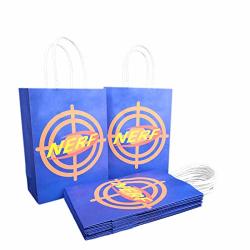 12 Target Bags For Nerf Party Gift goody treat candy favor Bags For Nerf Birthday Theme