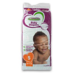 Premium Quality Baby Diapers 100 Pack - Size 5 12 To 17KG