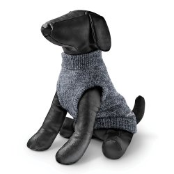 Rogz Wolfskin Dog Jersey - Grey Melange - 20CM