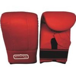 Unisex Punching Mitts - Bent Red