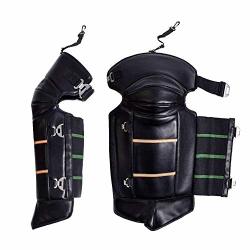 Booric Knee Pads Guard Gear Protective for Motorcycle Mountain Biking Bicycle 