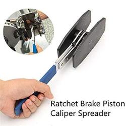 Car Brake Caliper Press Ratchet Brake Pad Spreader Piston Spreader Tool Brake Caliper Tool Twin Quad Separator Pad Car Garage Tool