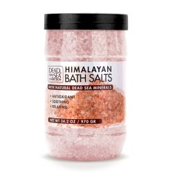Dead Sea Collection Himalayan Bath Salts For Soothing And Relaxing Your Skin And Body 34.2 Oz.