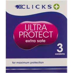 Clicks Condoms Ultra Protect 3S