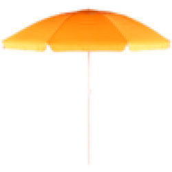 Orange Deluxe Beach Umbrella 200CM