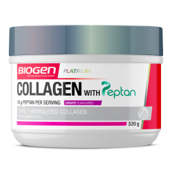 Biogen Platinum Biogen Peptan Collagen 320G - Grape