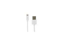 I-cable Lightning 100CM Apple Mfi-certified Plastic - White