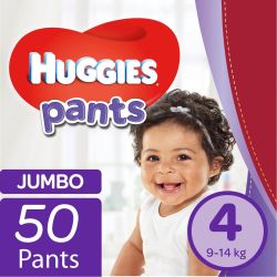 Pants Nappies Size 4 Jumbo Pack 50& 039 S