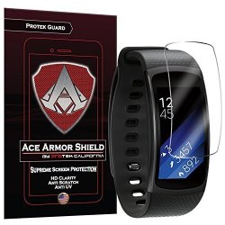 Ace Armor Shield Samsung Galaxy Gear Fit 2 Pro Screen Protector 6 Pack