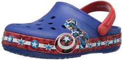 Crocs Boys' Cb Fl Captain America Clg K Clog Blue Jean 3 M Us Little Kid