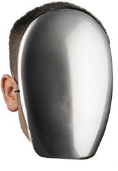 Disguise Costumes No Face Chrome Mask Costume Accessory