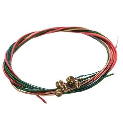 BephaMart 6 Colors Rainbow Strings Set For Acoustic Guitar Accessories Stable