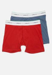 Superbalist 2-PACK Ryder Long Boxer Briefs - Classic Blue red