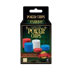 Ambassador Poker Chips: 100 Pieces