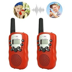 Dimy Toys For 4-5 Year Old Boy Walkie Talkies For Kids Toys For 3-12 Year Old Girls Gifts For Teen Girl Red DJ84
