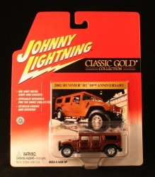 2002 Hummer H1 Copper Johnny Lightning 2002 Classic Gold 2 Collection Release 15 1:64 Scale Die Cast Vehicle