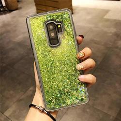 For Samsung S10 Phone Case Dynamic Liquid Quicksand Tpu Phone Case For Samsung S10 Green