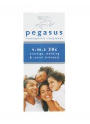 Pegasus V.M.T 30c Vertigo Morning & Travel Sickness 25g