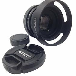 Belloc 2019 Newyi 35MM F 1.6 Cctv MINI Lens For Pentax Pq Mount Mirro Camera & Hood Adapter