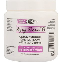 Epy Derm G 10% Glycerine Cream 500ML