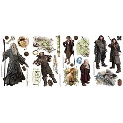 Roommates RMK2157SCS The Hobbit Peel And Stick Wall Decals