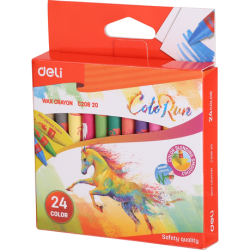 Colorun Wax Crayons Set Of 24 Colours - C20820