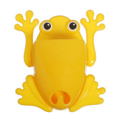 Clearance - Organizer - Frog - Toothbrush Cosmetic Stationary - Yellow