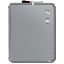 Nobo MINI Magnetic Whiteboard Slim Silver Frame 360X280MM