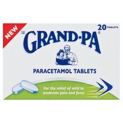 Grand-Pa Paracetamol Tablets 20 Pack