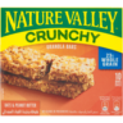 Crunchy Oats & Peanut Butter Granola Bars 5 Pack