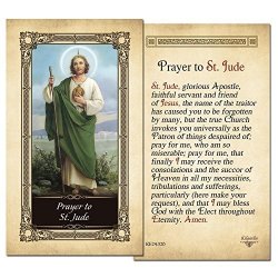 St.jude Laminated Prayer Card
