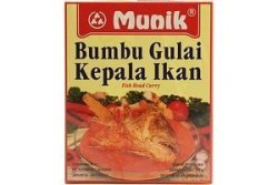 8 X 105G Munik Bumbu Gulai Kepala Ikan Fish Head Curry Indonesia Seasoning Paste