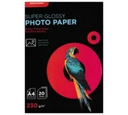 Super Glossy A4 Photo Paper 20 Sheets