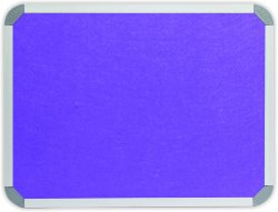 Info Board Aluminium Frame - 2000 1200MM - Purple