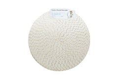 Placemats Round Weave Gold - 4 Piece
