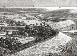 Posterazzi Dykes In North Netherlands In The 19TH Century. From Pictures From Holland Poster Print By Richard Lovett Published 1887 18 X 13