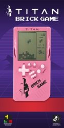 Titan - Brick Game Portable - Pink