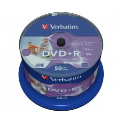 Verb Dvd+r 50pk Print Spindle-43651