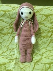 Crocheted Cuddle Bunny Doll
