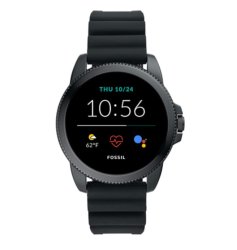 Fossil Gen 5E Smartwatch Black Silicone 2021