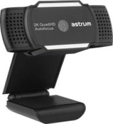 Astrum 2K Quad HD USB Webcam With MIC & Tripod - WM200