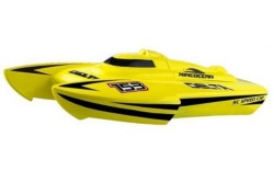 R c Delta Yellow 2-channel Boat Complete 7.2v