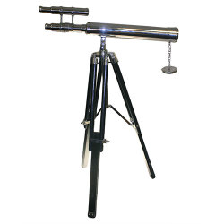 Grand Brass Telescope Expandable Stand